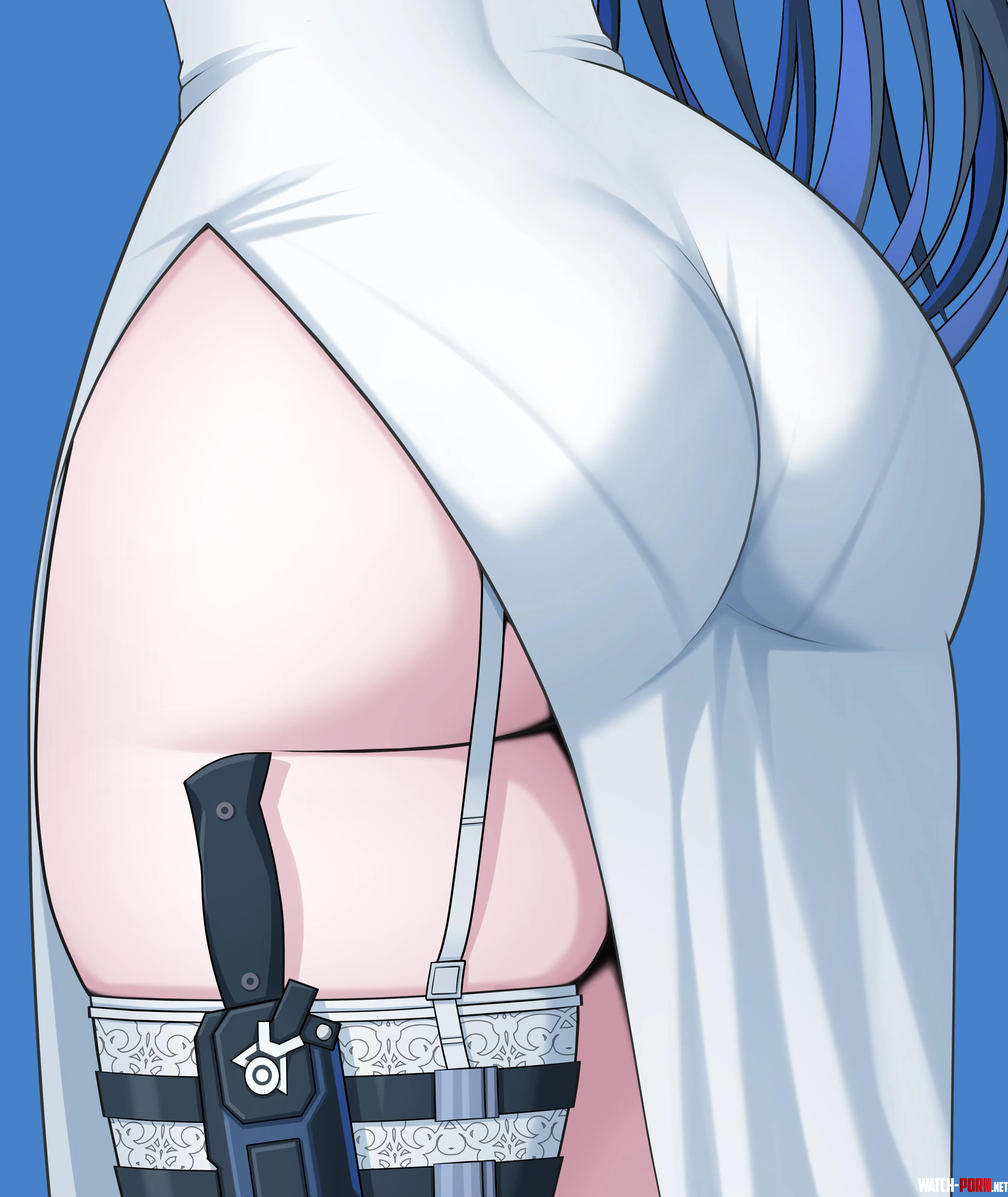 Saori sure got some meat on her bones by NautyNautilus
