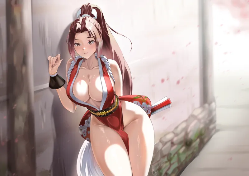 Thumbnail __Sn__ Appreciates the Legendary Mai Shiranui in Thighdeology