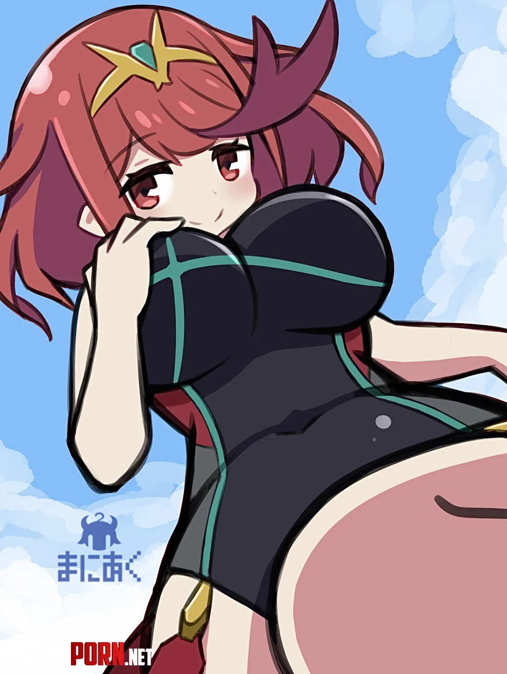 Pyra in a swimsuit🩱[Xenoblade] by LafterMastr