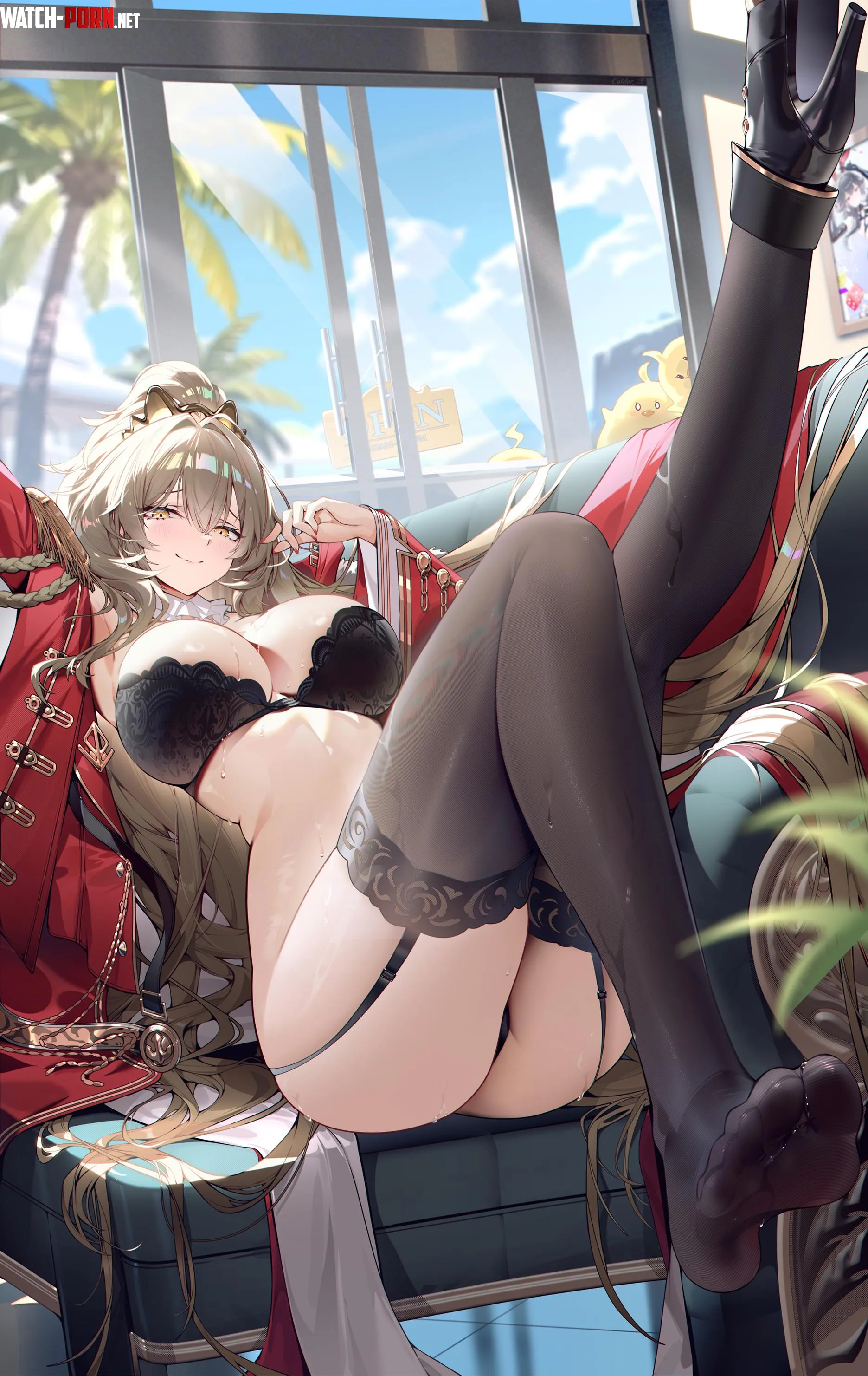 Lion [Azur Lane] by kimimaruls