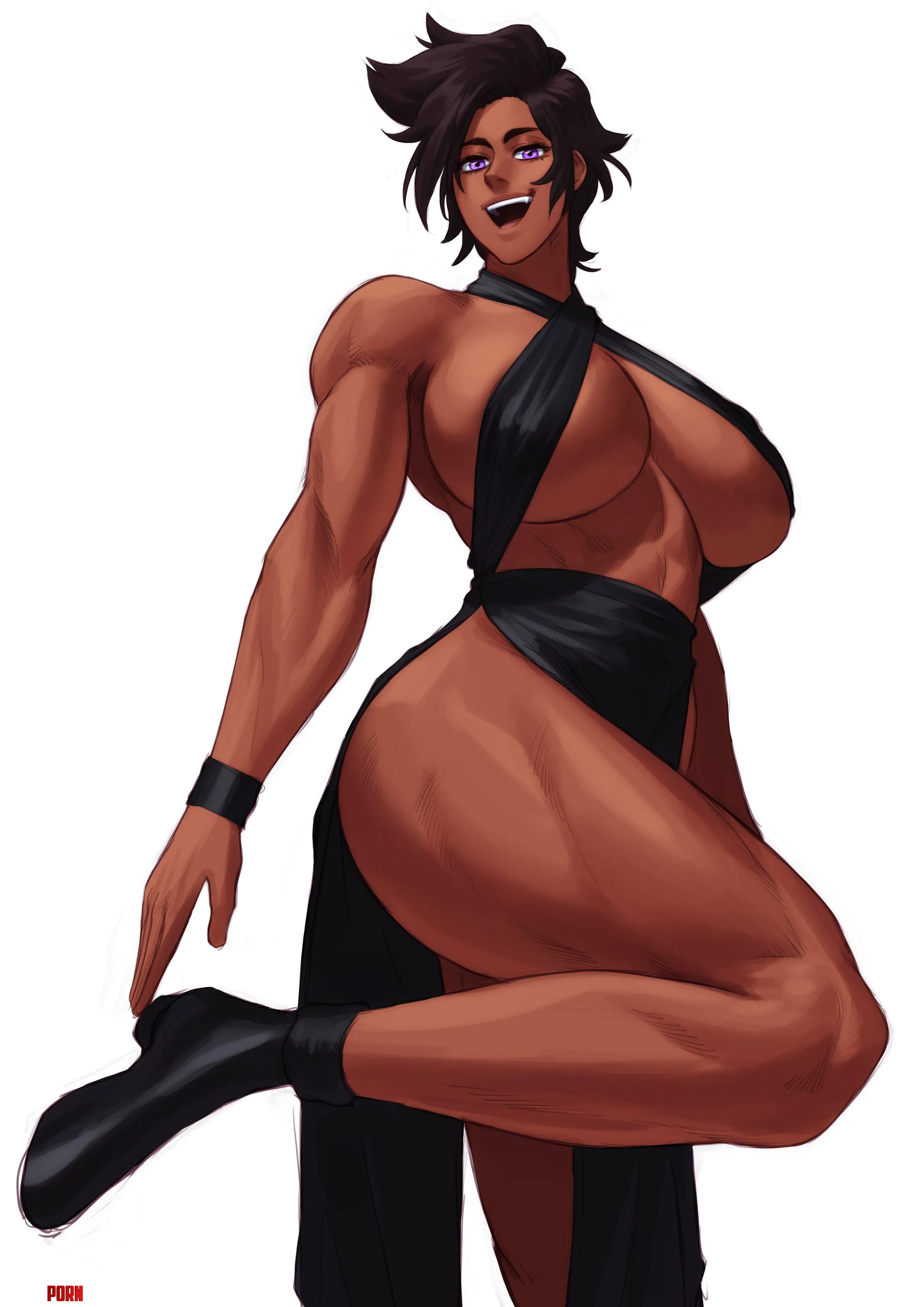 Muscle Milf (Sotchosis) [OC] by KrazyK1989