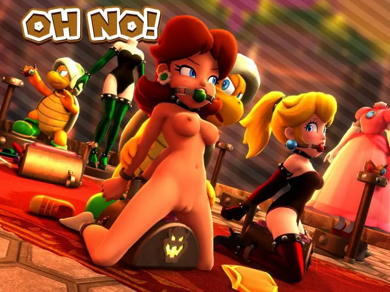 Thumbnail Princess Peach and Daisy Bondage: A Mariorule34 Adventure by Onmodel3D