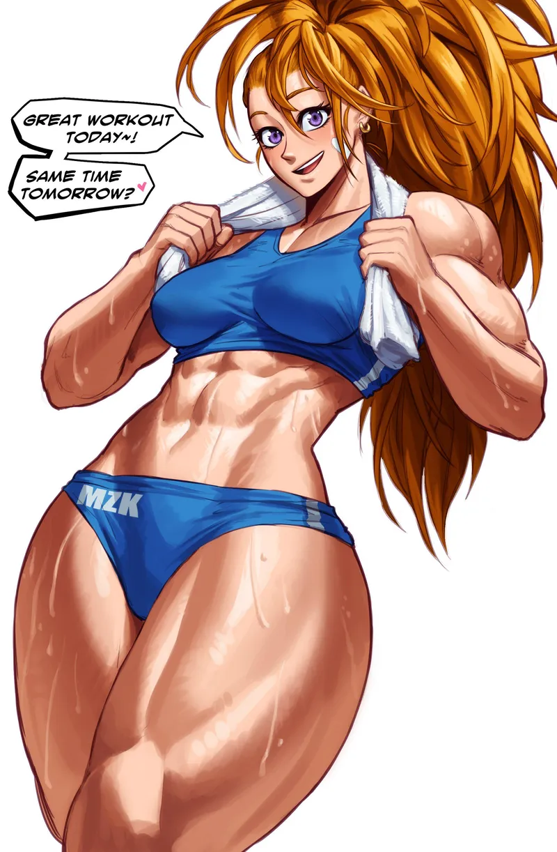 Thumbnail Captain Mizuki Sotcho from One Punch Man - fitdrawngirls Artwork