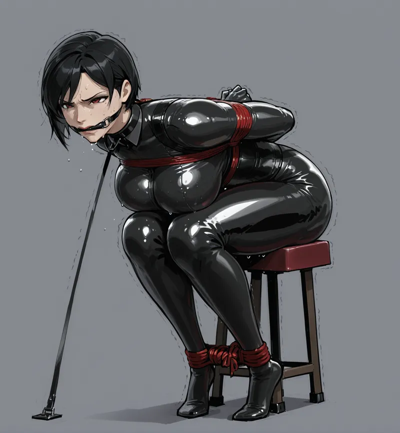 Thumbnail Fit-Okra-535's Bold Art: Ada Wong's Binding Adventure