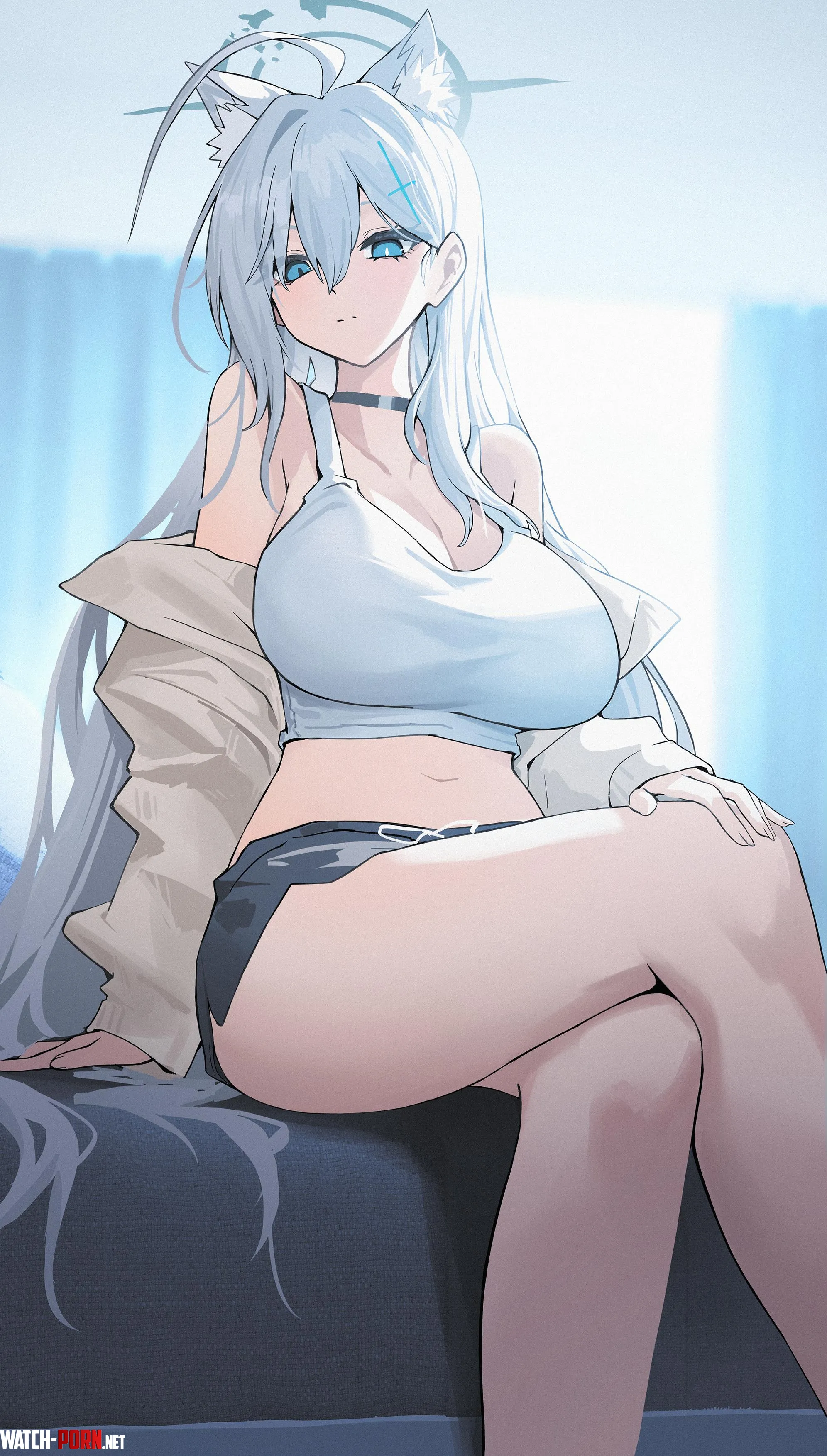 Would kiss Shiroko's thighs [Blue Archive] by Level-Ad5048