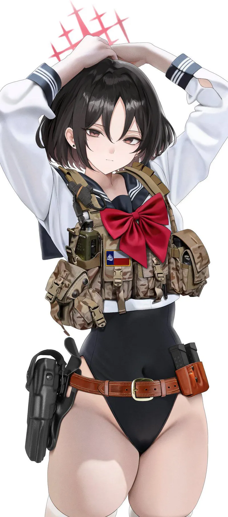 Thumbnail A_MASSIVE_PERVERT highlights Misaki from Blue Archive for thighdeology fans
