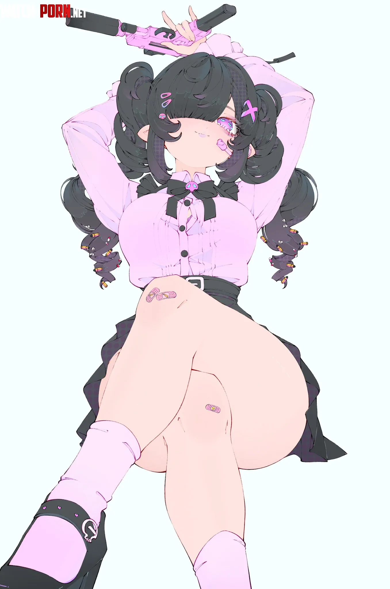 Covered in pink [OC] by cloudyfigma
