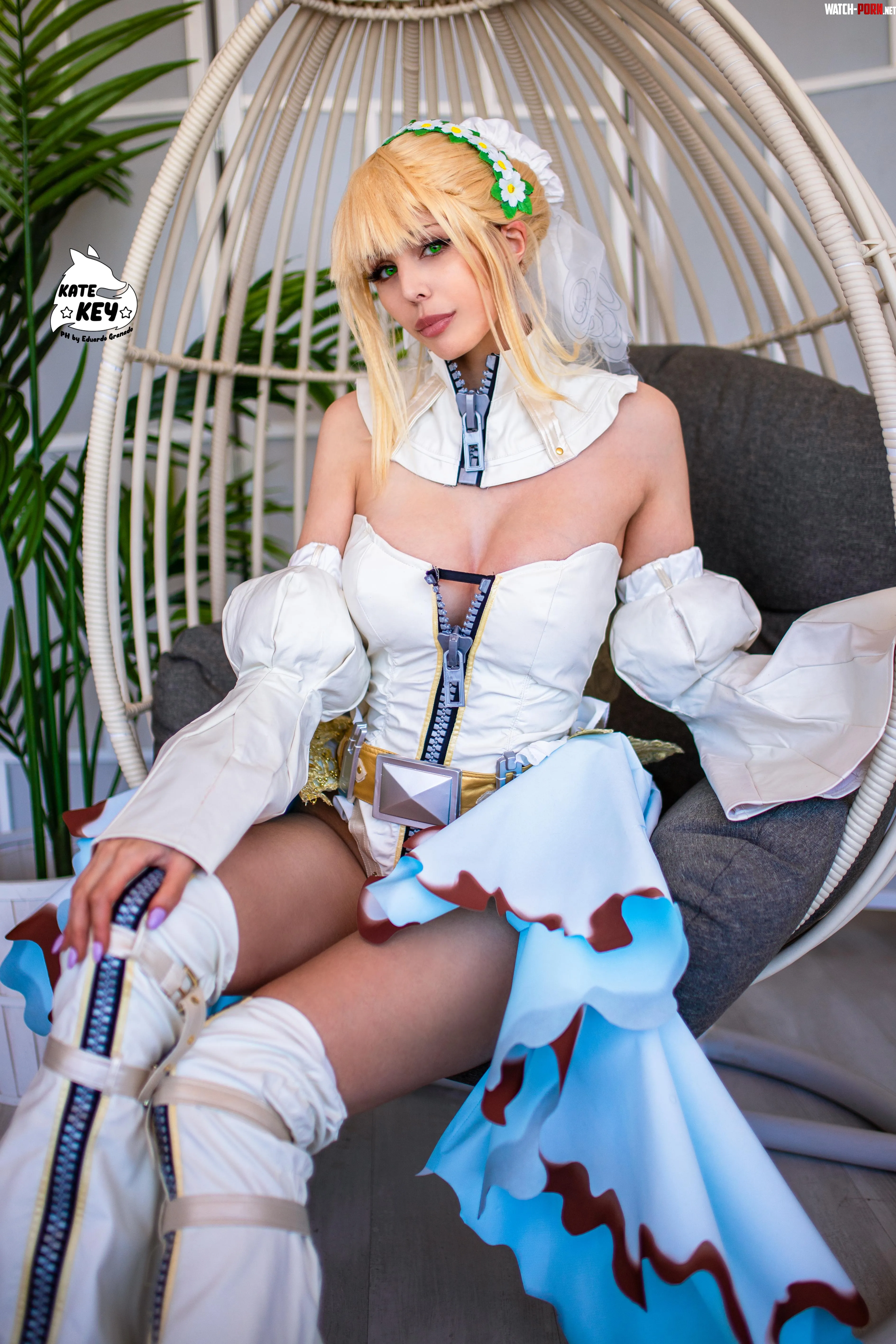 Nero Claudius Bride from Fate grand order by Kate Key Cosplay by katekeycosplay