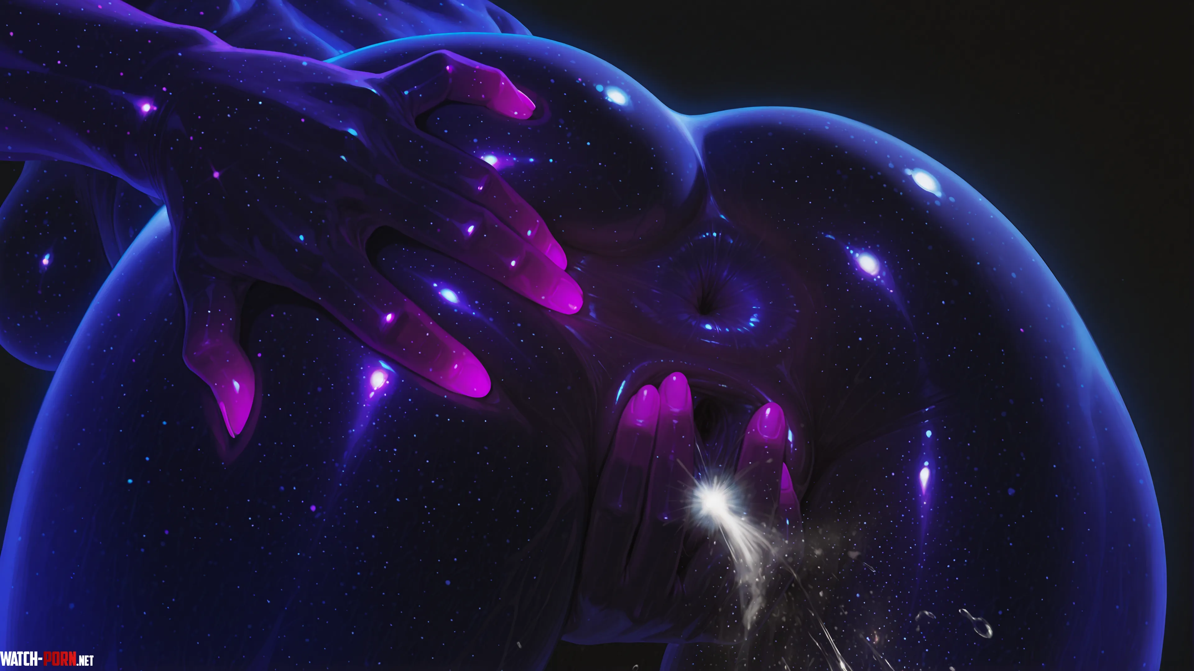 Cosmic entity, The Big Bang again (Moody Hat) by Moody_Hat