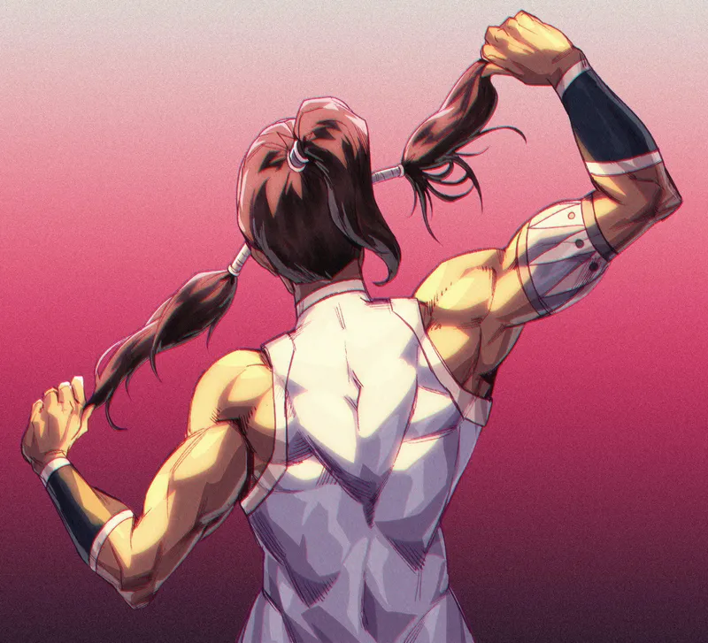 Thumbnail TheTMoneyMan Spotlights The Legend Of Korra with Fit Drawing Girls