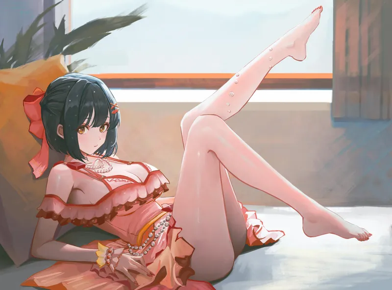 Thumbnail Immerse yourself in Kako Takafuji from The Idolmaster: Cinderella Girls by Silent_Steak_9540
