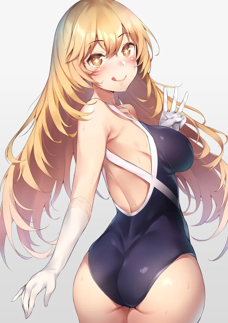 Thumbnail School Swimsuit Seduction: Shokuhou Misaki from To Aru Majutsu no Index