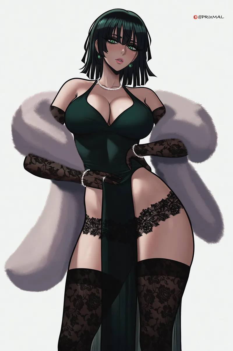 Thumbnail Silent_Steak_9540 presents Mommy Fubuki from One Punch Man for thighdeology lovers