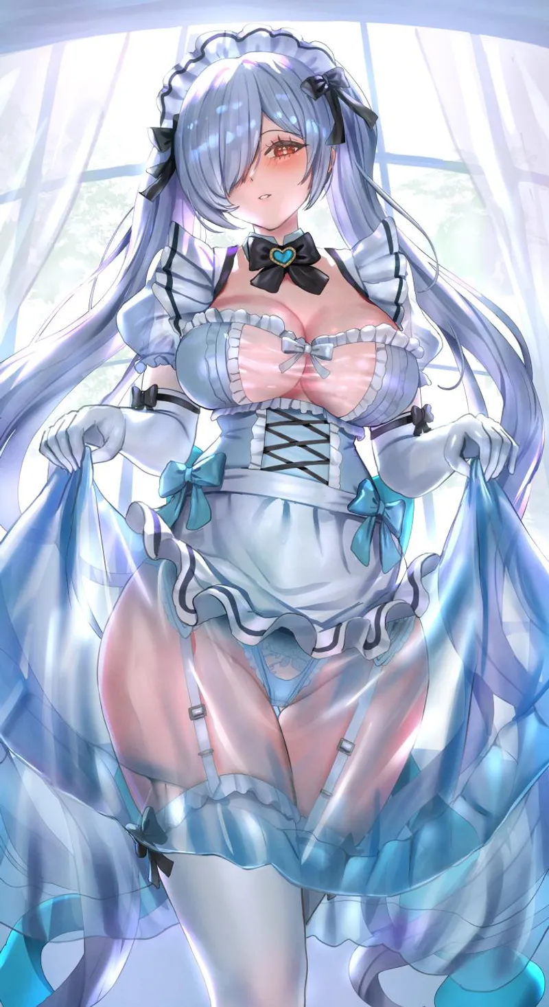 Thumbnail Cinderella Maid Dress Revealed: Elegantloveglimmer's Ecchi Masterpiece