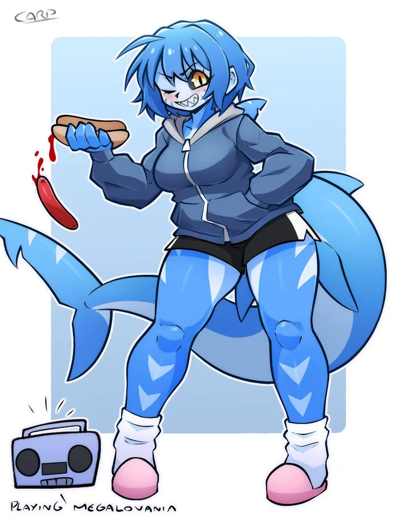 Thumbnail Shark Hoodie: Exploring the Unique World of Monster Girls with A_MASSIVE_PERVERT