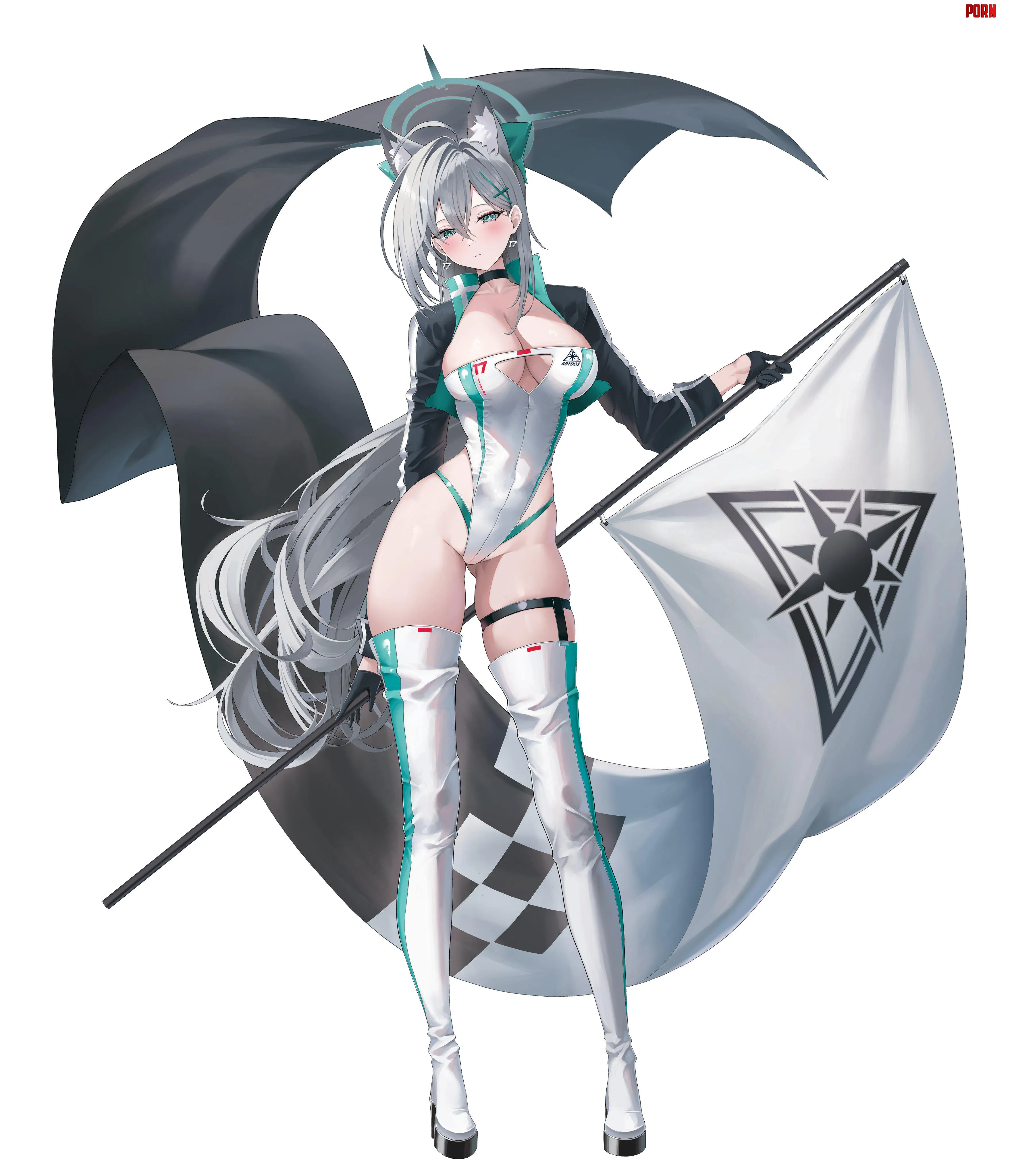 Race Queen Shiroko Terror (ALter) [Blue Archive] by llamanatee