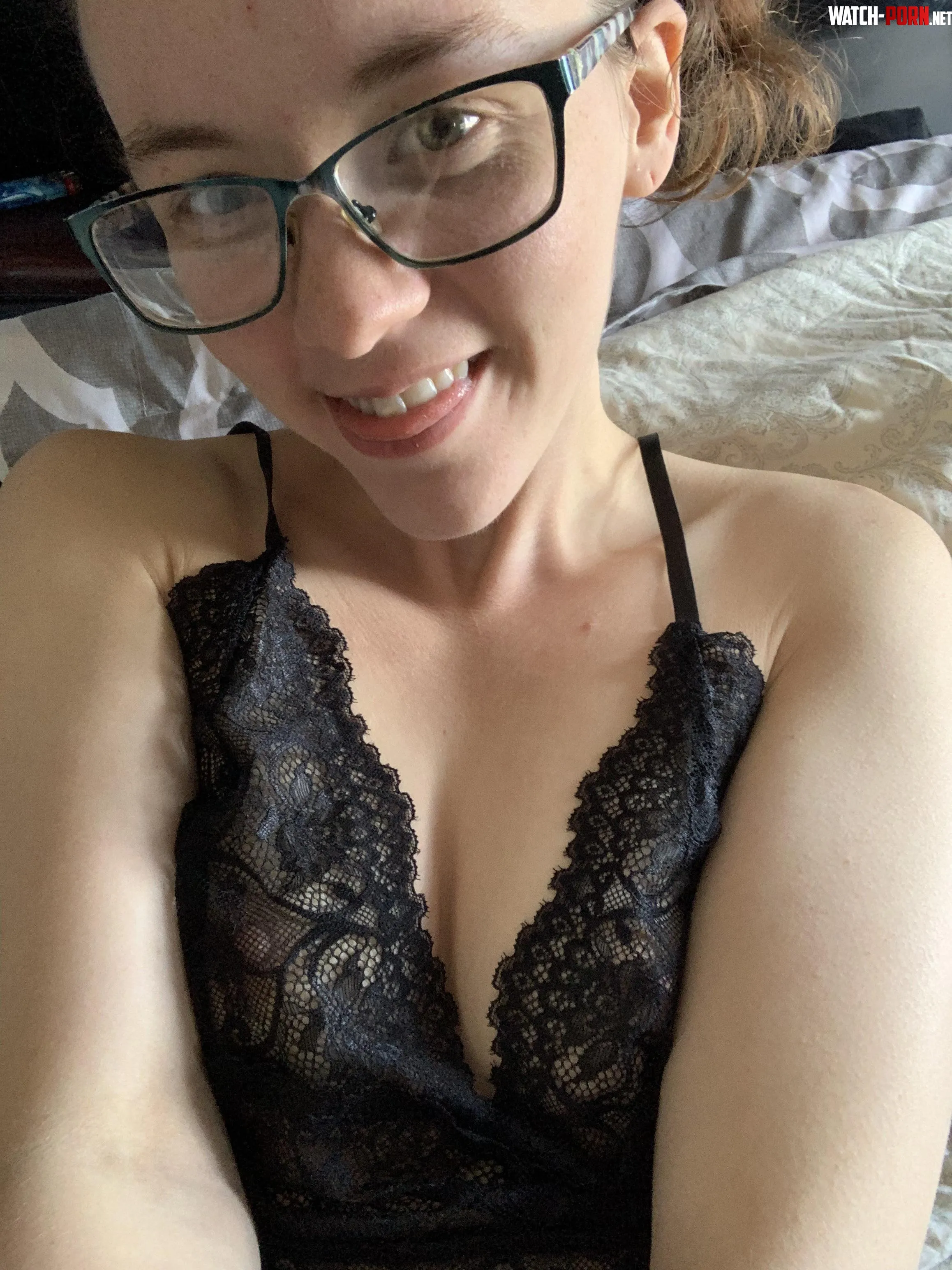 Nerdy girls are very cute and playful by thebreefontaine
