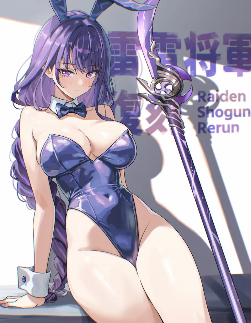 Thumbnail A_MASSIVE_PERVERT Showcases Bunny Raiden [Genshin Impact] - Ecchi Extravaganza