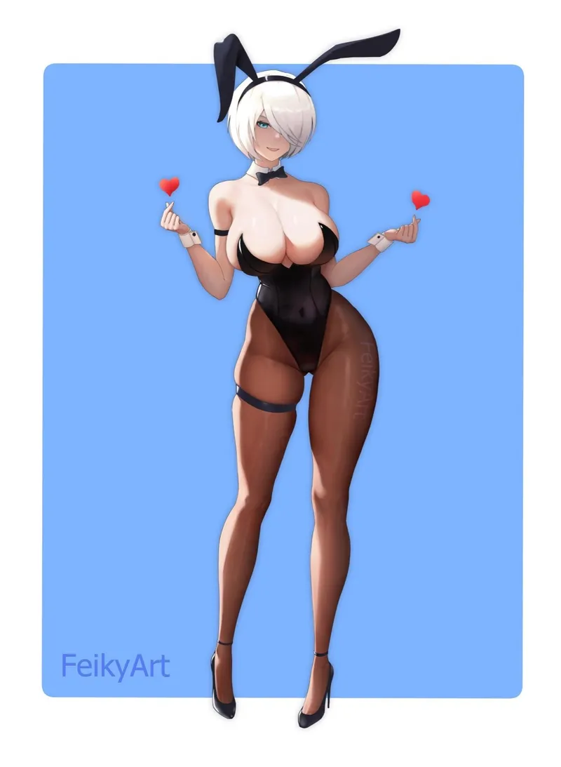 Thumbnail 2b (feikyart)[nier automata] by avin8701