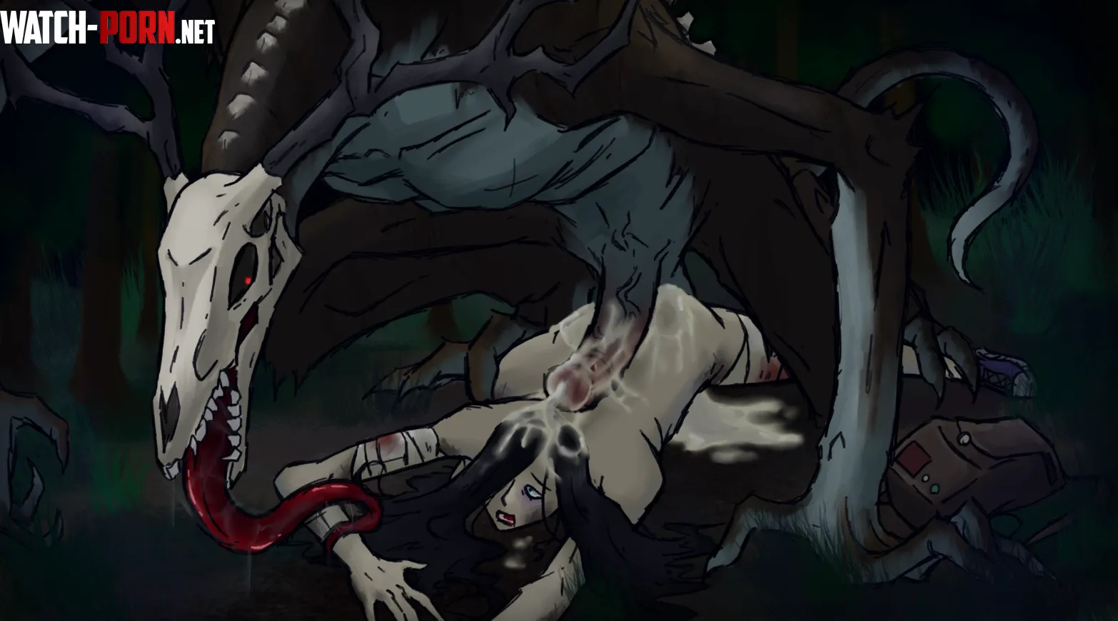 I don't see a whole lot of wendigo type appreciation on here (zelbbinlil) by zelbbinlil-