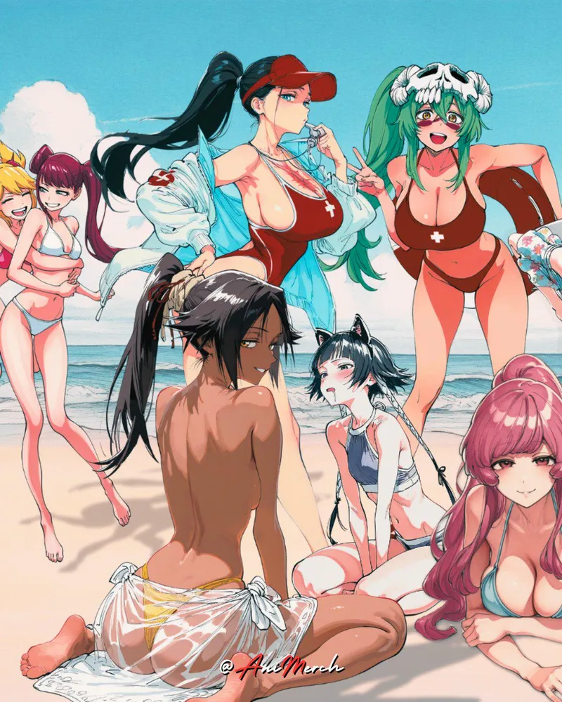 Thumbnail Summer Vibes in Bleach by A_MASSIVE_PERVERT | Ecchi Category