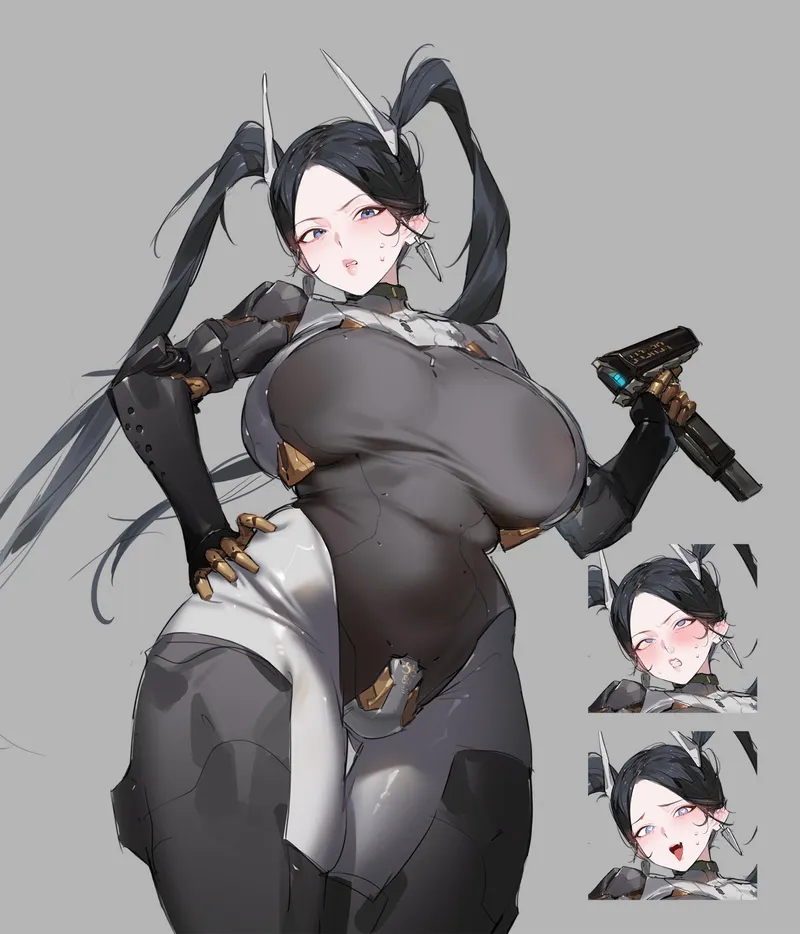 Thumbnail Dive into Fantasy: Futuristic Gebijiade 89 Suit by thehentaisupplier