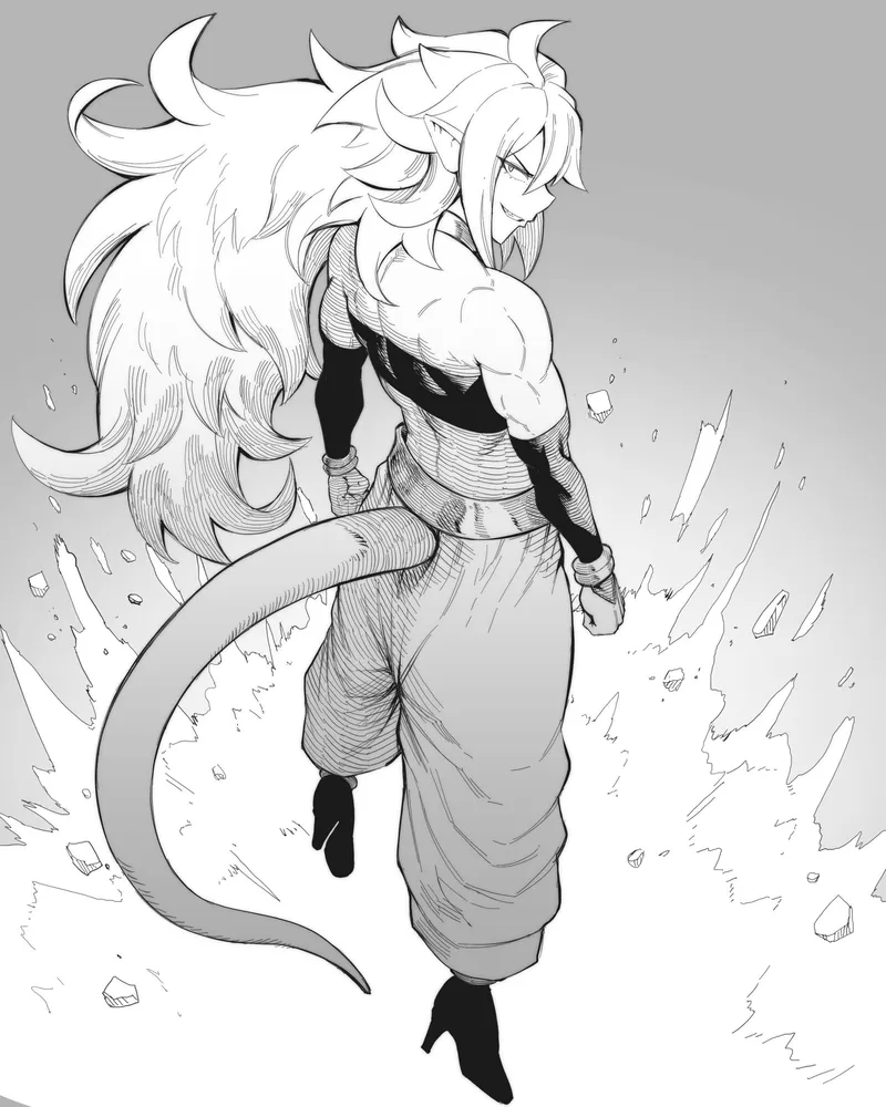 Thumbnail Android 21's Allure: TheTMoneyMan's Dragon Ball Tribute