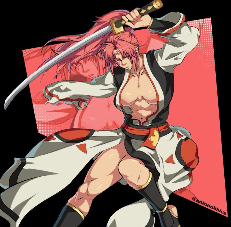 Thumbnail Unveiling the Fit Drawing Beauty of Guilty Gear's Baiken