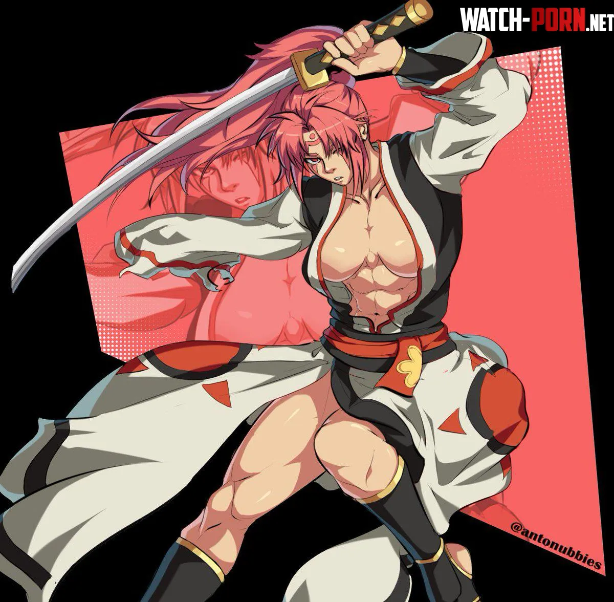 Guilty Gear Baiken [@antonubbies] by TheTMoneyMan