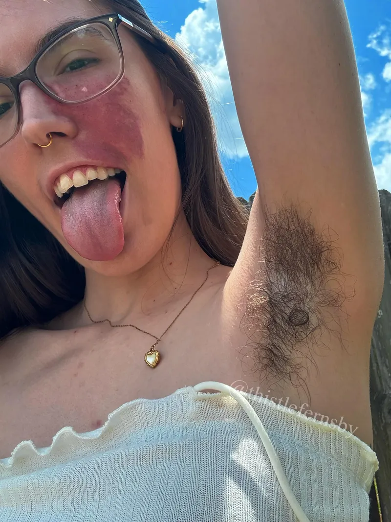 Thumbnail Curly Delights: Sweat-Induced Armpit Curls Unveiled | thistlefernsby
