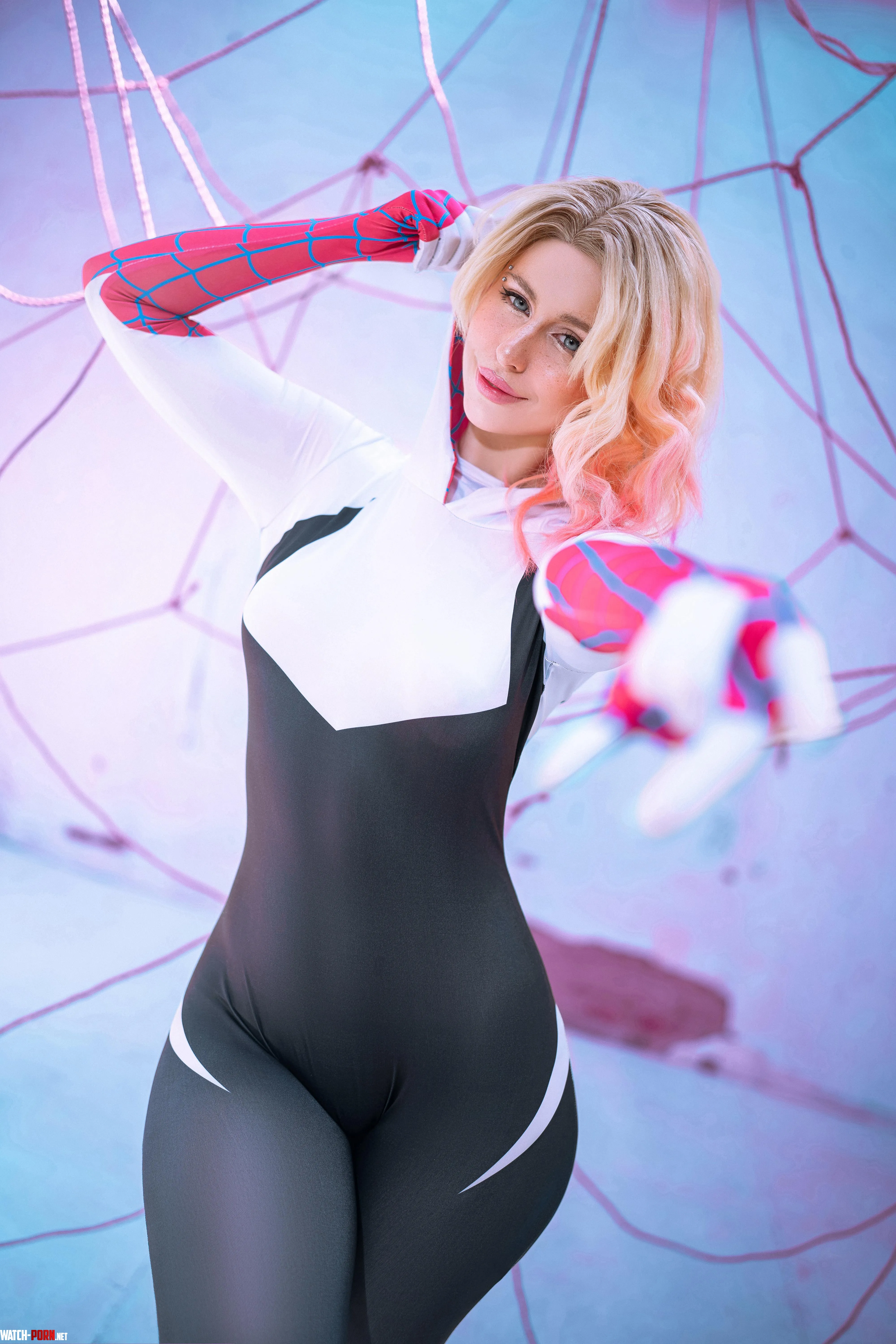 Spider Gwen by Yunogana by Background-Log6971