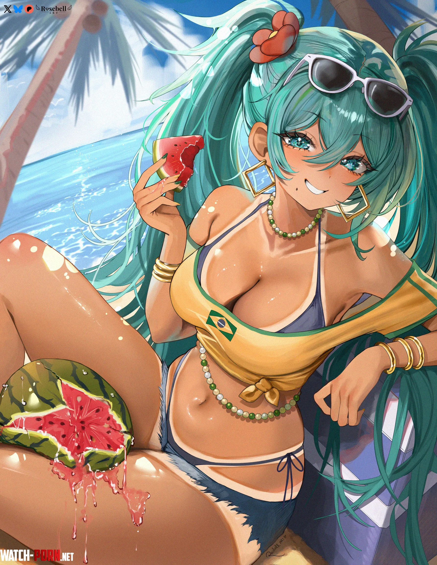 [Hatsune Miku] Brazilian Miku by 1n1billionAZNsay