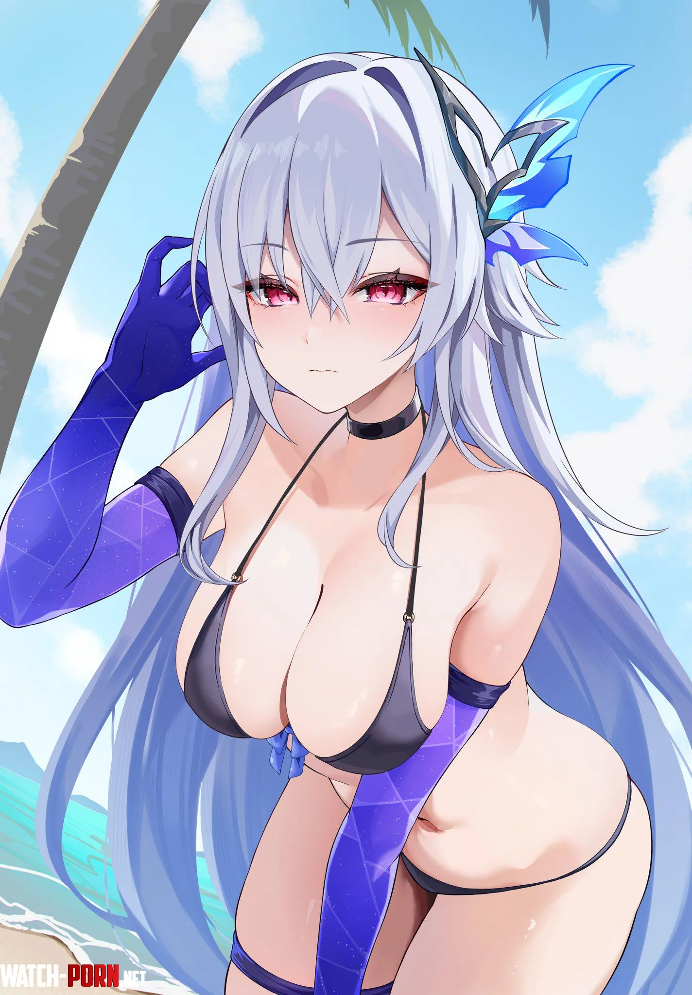 Skirk in bikini by xSaviour_N