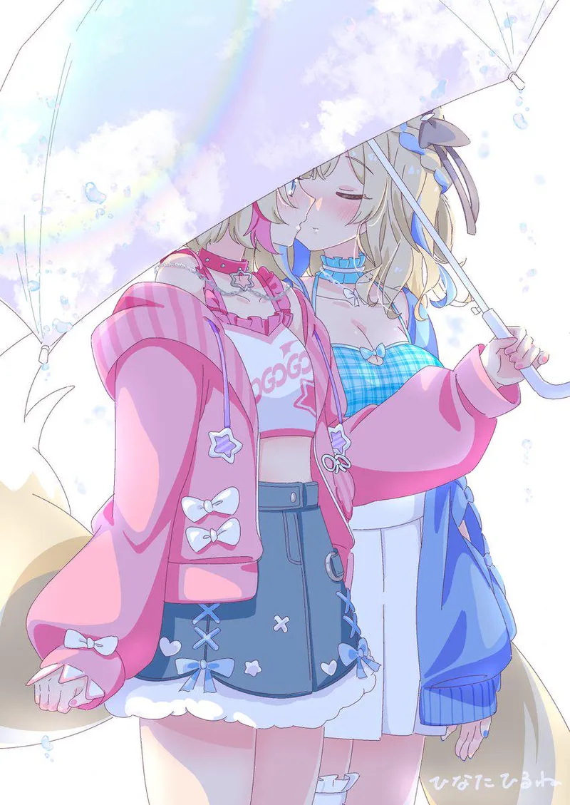 Thumbnail oreci2: Leaning for a Kiss - Hololive Character in Yuri