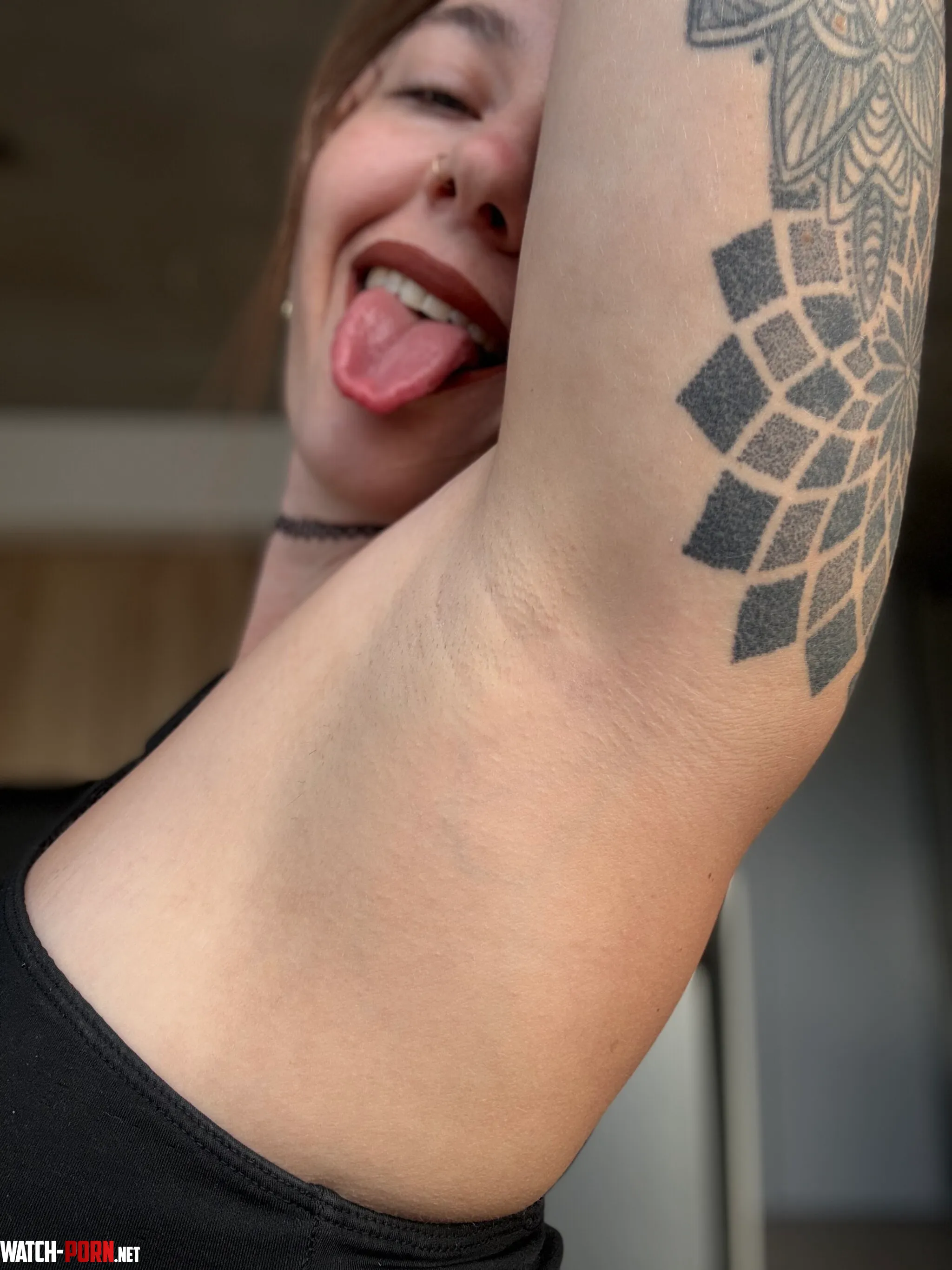 sniff my armpit like a horny little dog ;) by mrjonhide