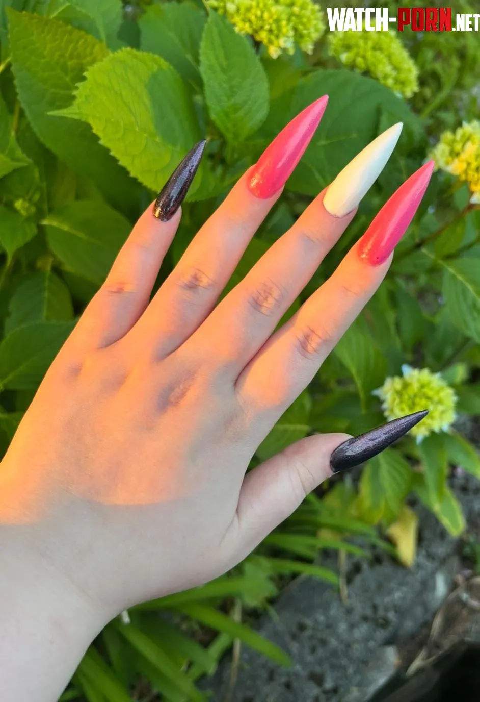 The sharper the nails, the badder the bitch by yourvanillatragedy