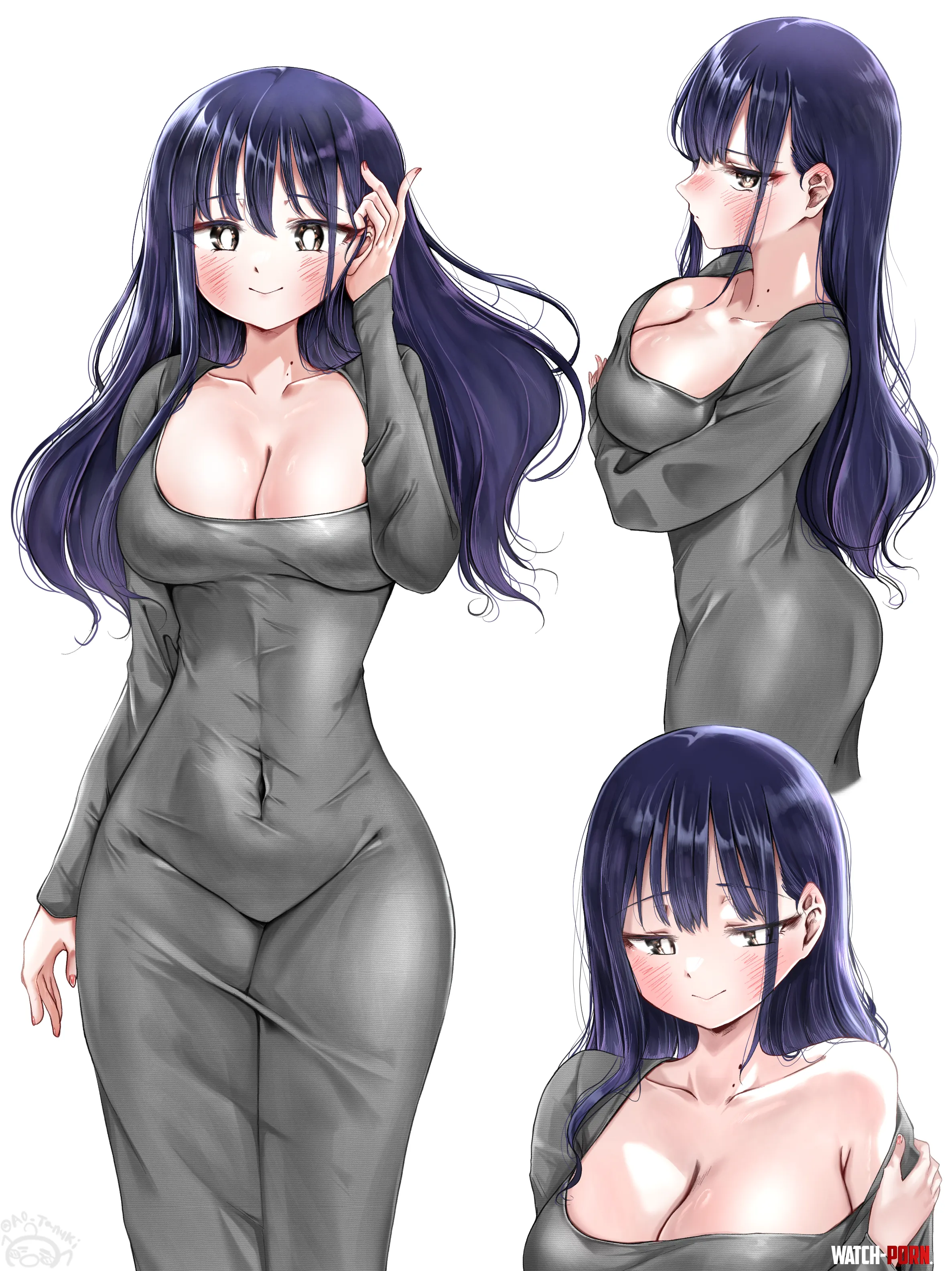 Anna Yamada Wearing Her Slutty Dress by Csxc