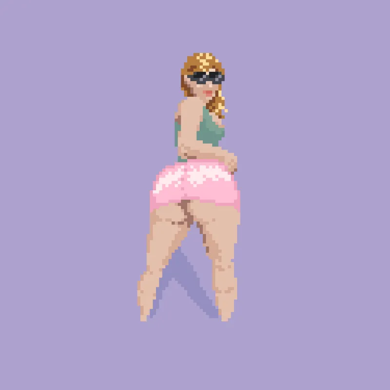 Thumbnail FantasticBoat1101 Showcases Wagon Wednesday in PixelArtNSFW