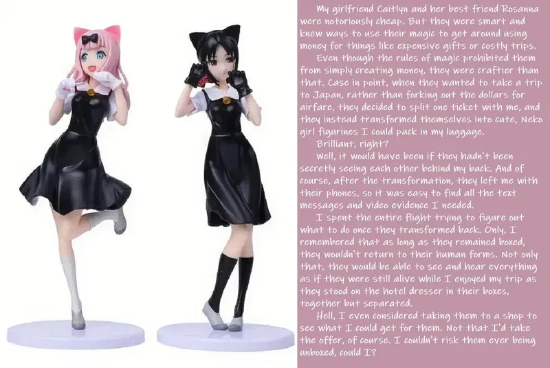 Thumbnail New Caption! Neko Twins Transformation: Magical Changes Unveiled