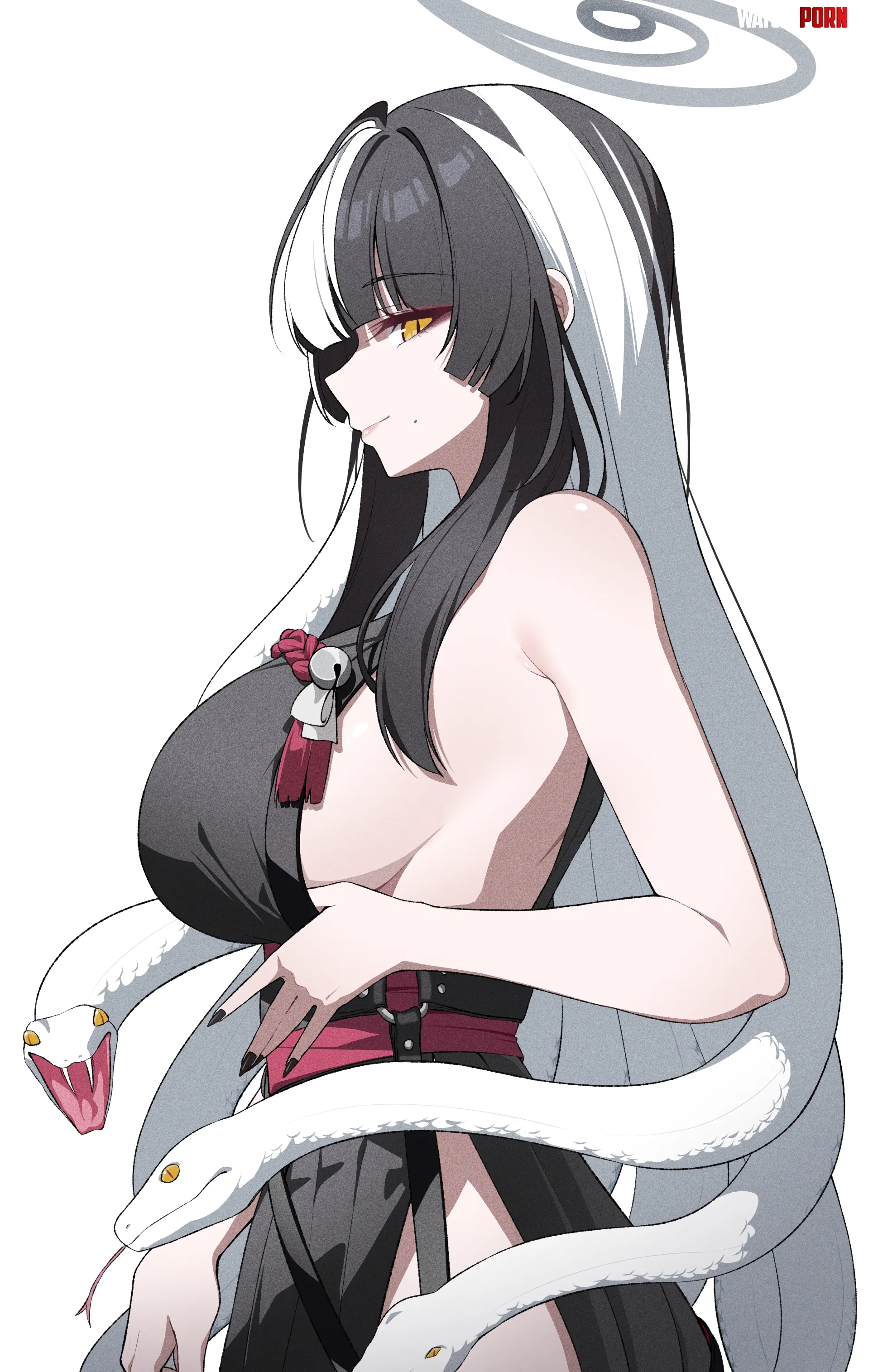 Habu Azami the snake lady [Blue Archive] by Zewen_Senpai
