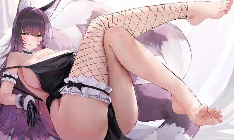 Thumbnail Entrancing Musashi: Thighs to Tempt | elegantloveglimmer