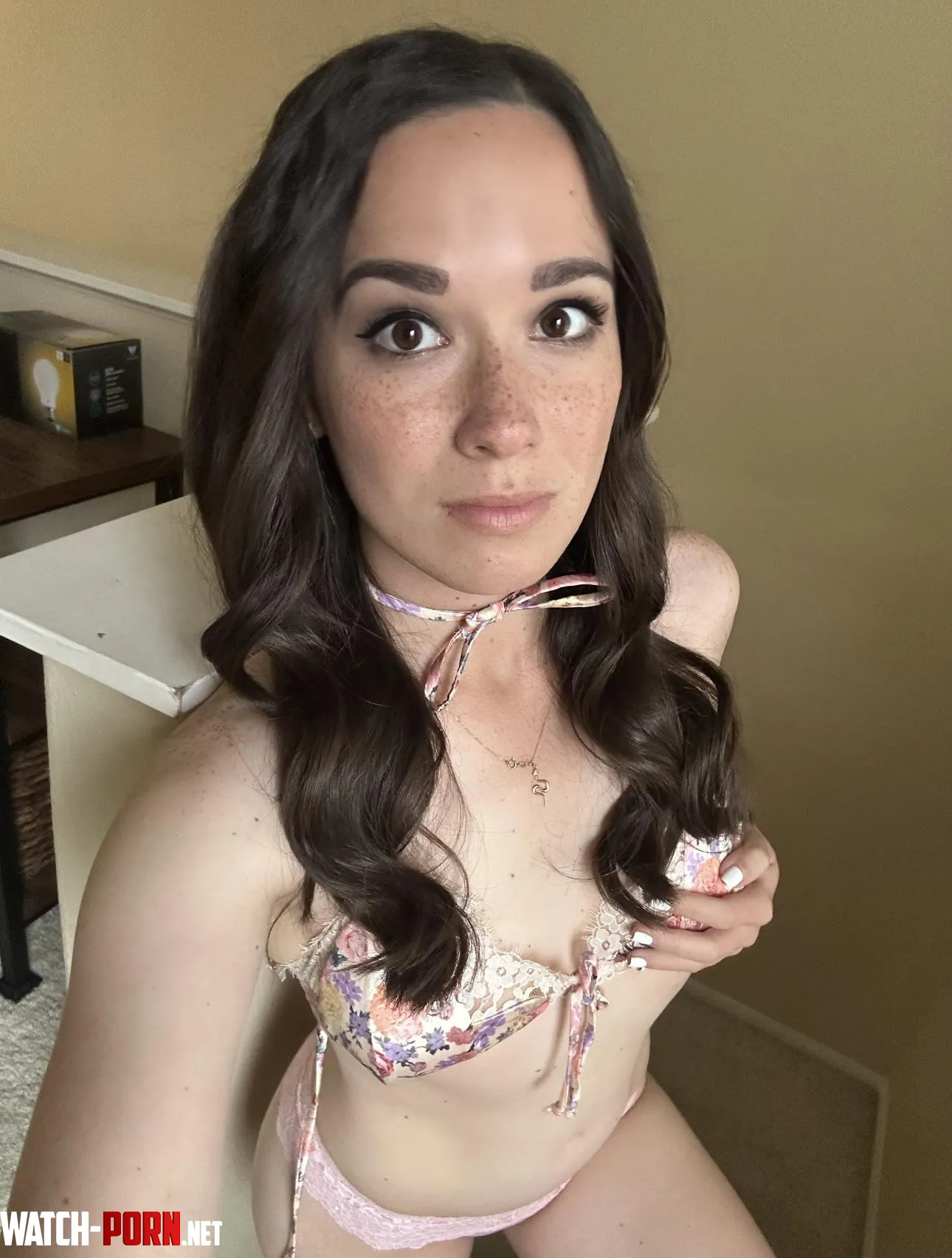 I made a matching necklace to go with my bra. by AlanaAraya