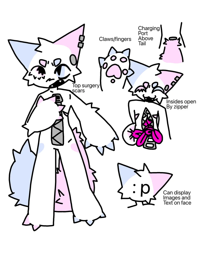 Thumbnail Name Ideas & Gore: Unveiling a New Character | StarrTheSilly | furry