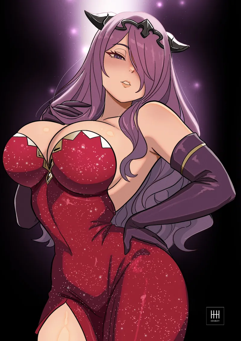 Thumbnail Mommy Camilla Dressing Up as Jessica Rabbit by Terran117: An AnimeMILFS Fantasy