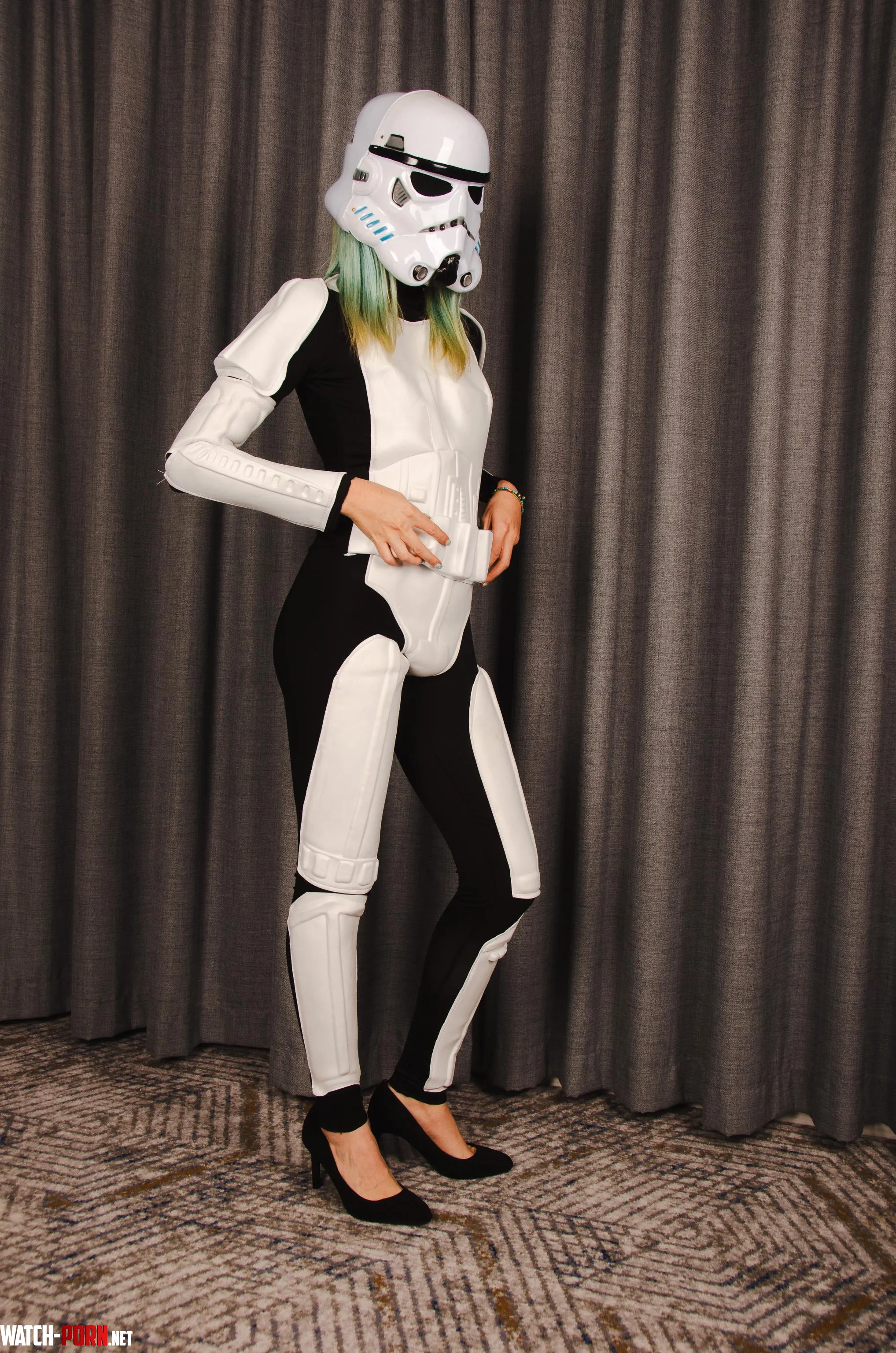 Stormtrooper (Lily Black) These heels are definitely not safe for a Stormtrooper's work by LilyBlack1001