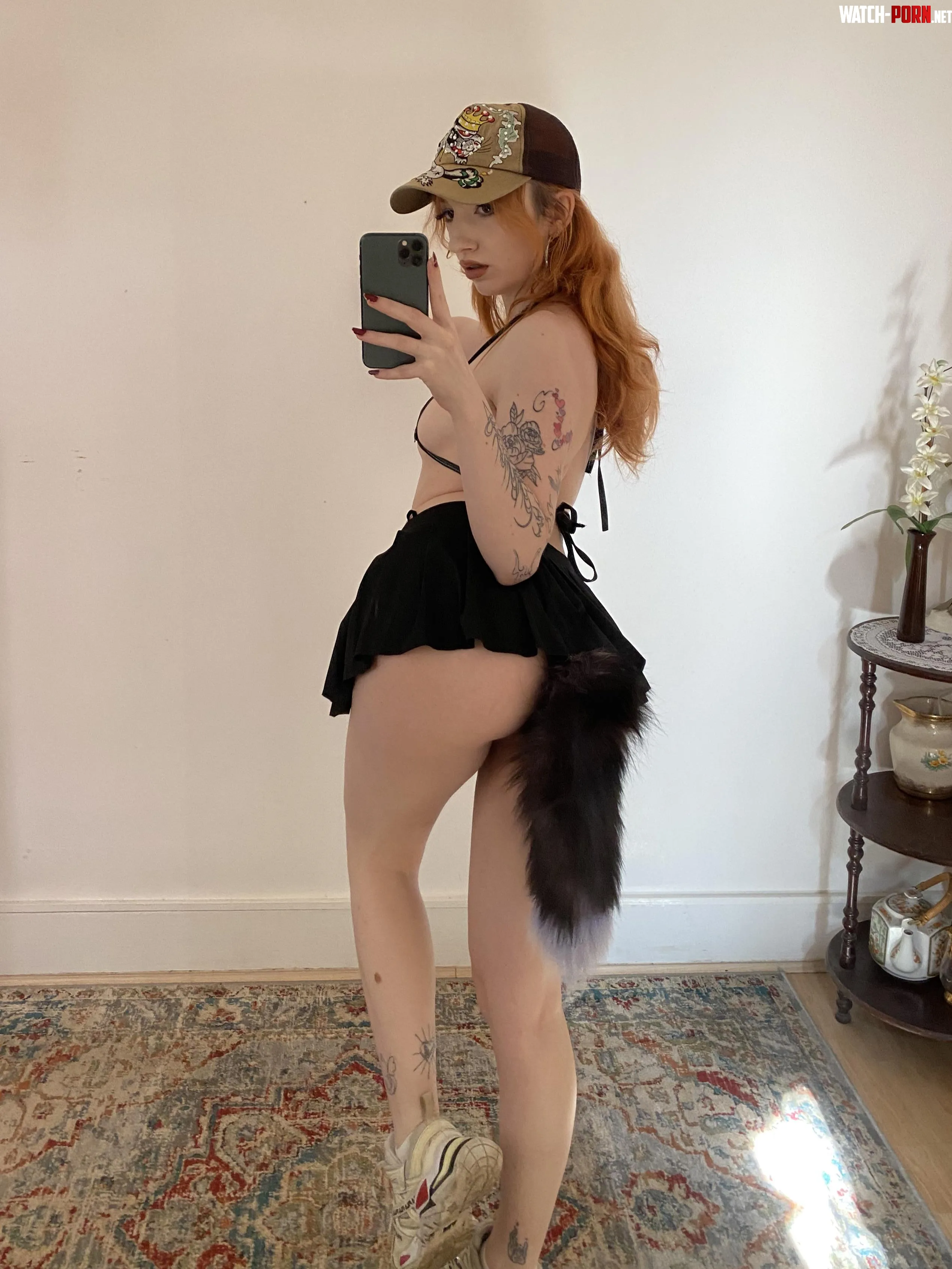 Wore a tail to a festival by elliehaze96