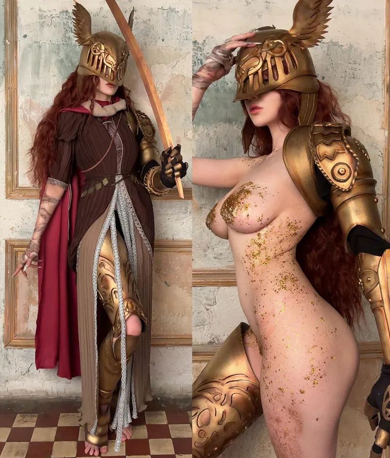 Thumbnail AlinaBecker Delivers Sensual Malenia from Elden Ring Cosplay