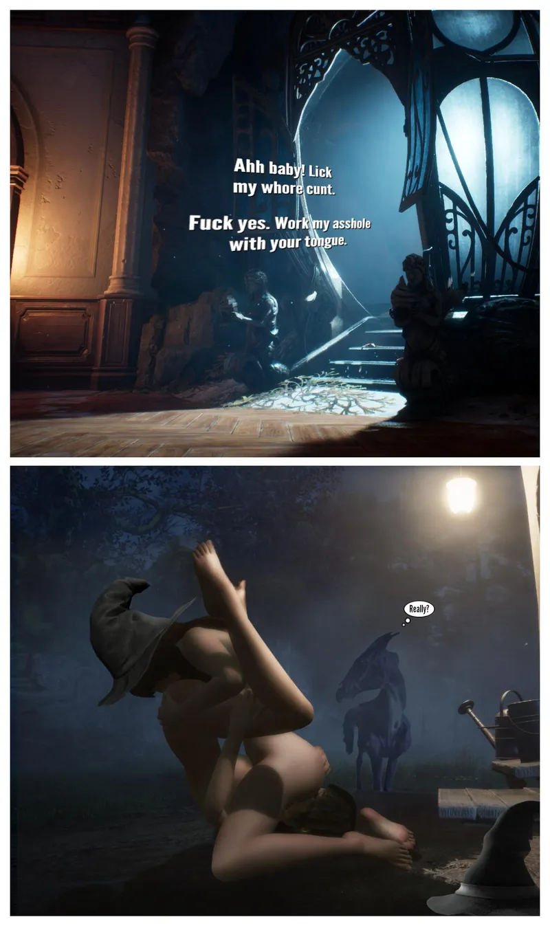 Thumbnail Rastifan's Magical Encounter: The Vivarium Girls and the Embarrassed Beasts in HarryPotterPorn