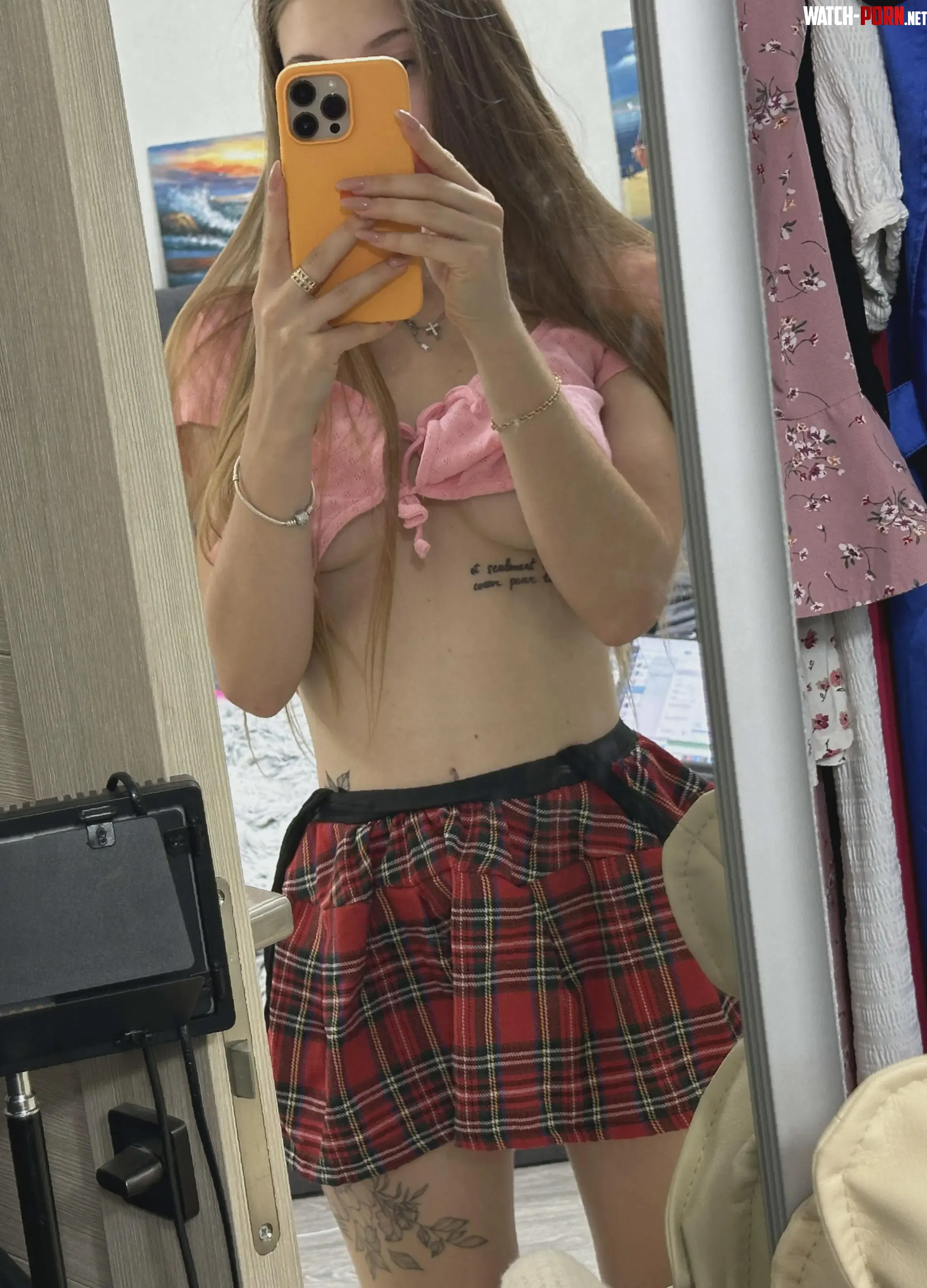 Little matching skirt and top today by LushLyn9