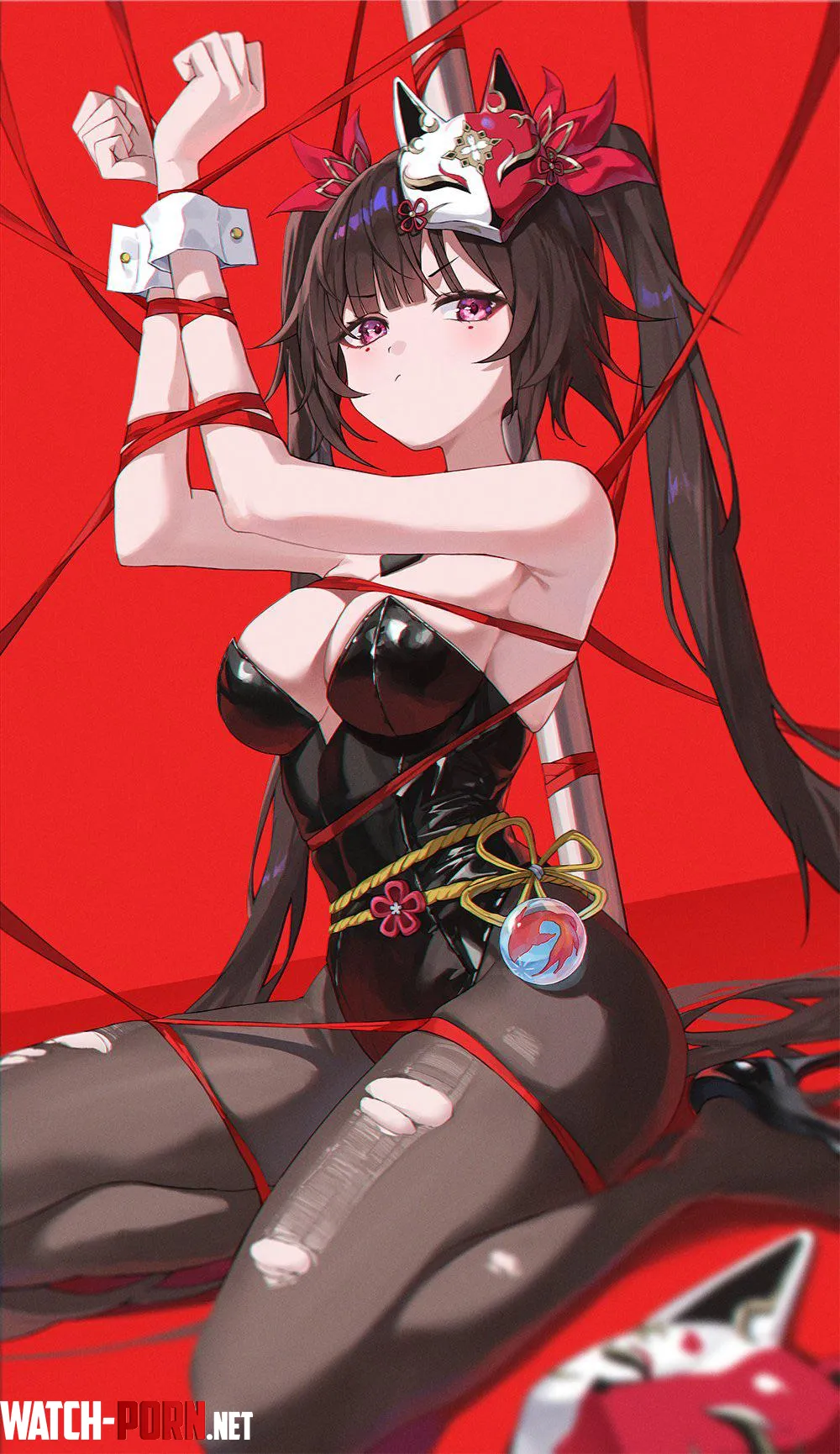 Bound Bunny Sparkle by A_MASSIVE_PERVERT